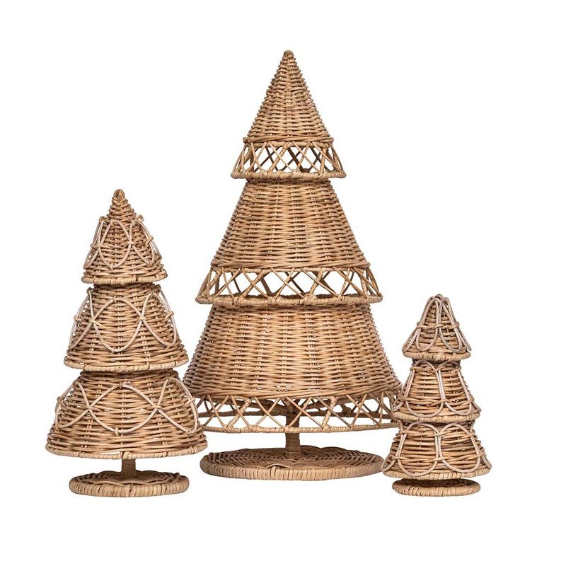 Rattan Tree 3pcs Set