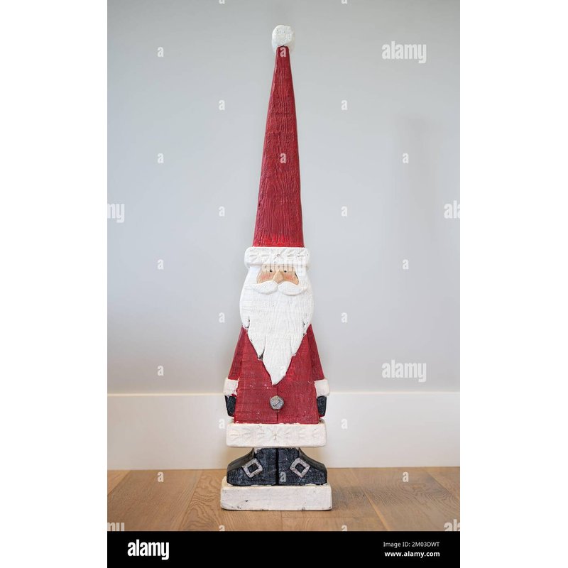 Wooden Santa Claus